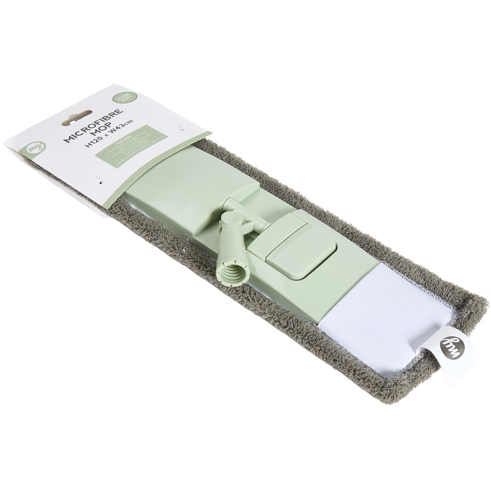 My Home Microfibre Floor Mop Sage Image 3