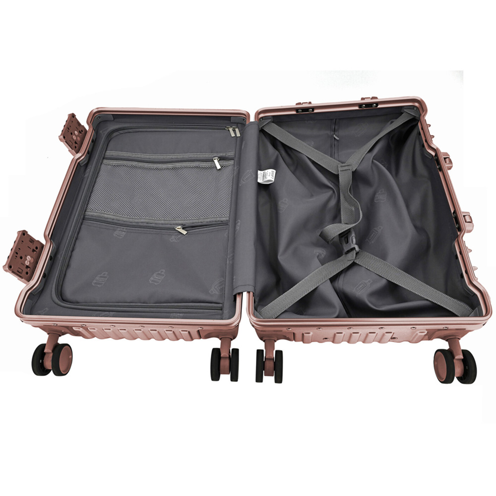 Swift Blaze Hard Shell Luggage Pink Cabin Image 4