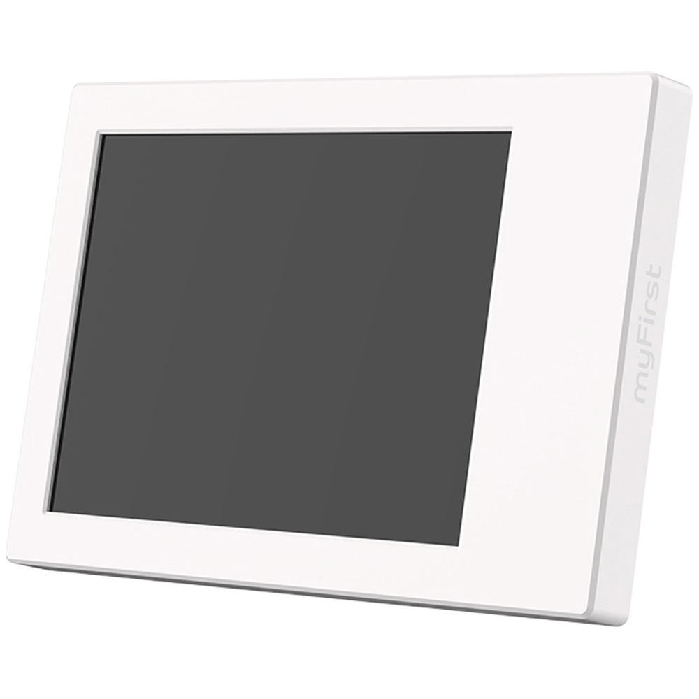 myFirst Frame Doodle 9 White Kids Digital Photo Frame with Artwork Image 1