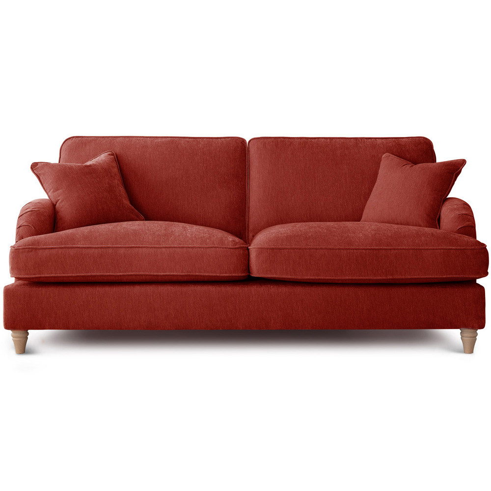 The Vienna 3 Seater Apricot Sofa Image 2