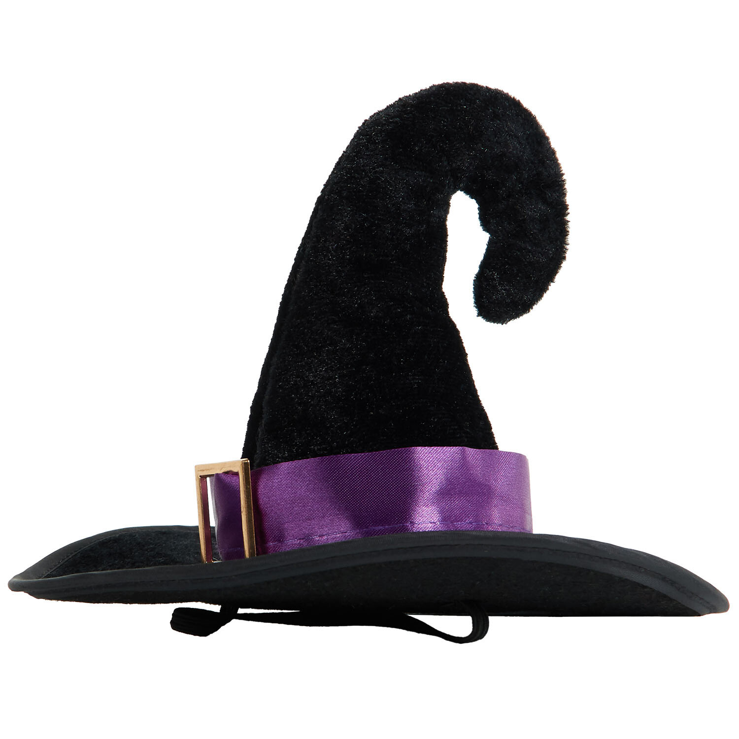 Pet Witch Hat Black and Purple Image 4