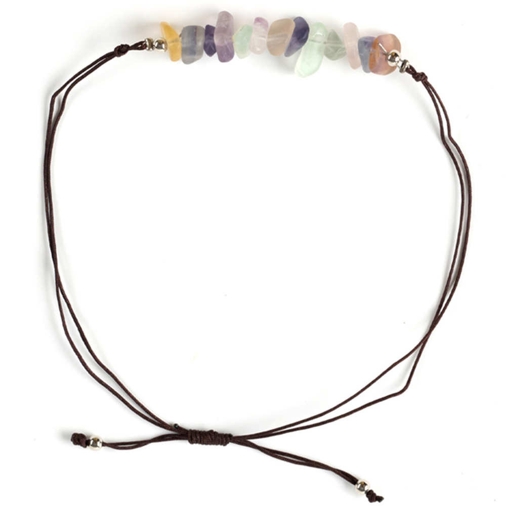 Myga Fluorite Gemstone Chip Bracelet Image 2