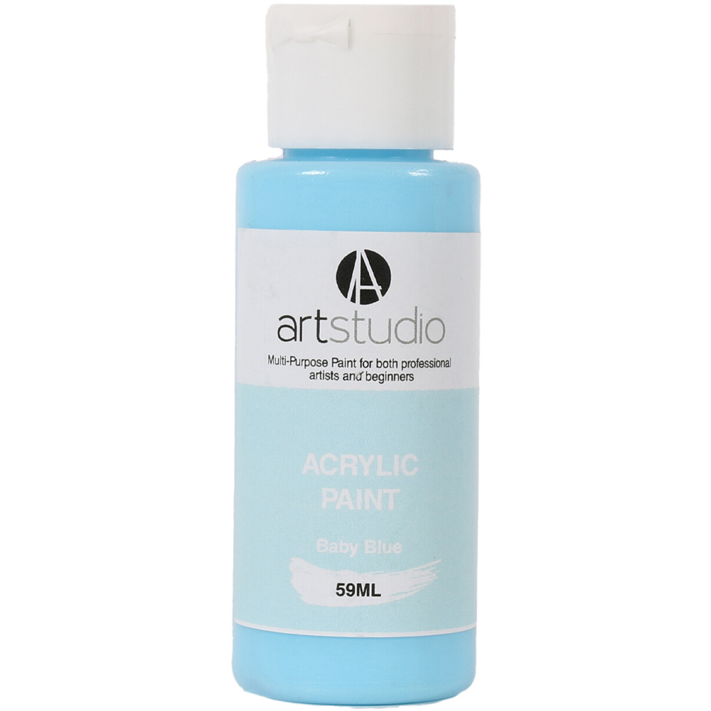 Art Studio Acrylic Paint   - Baby Blue / 59ml Image
