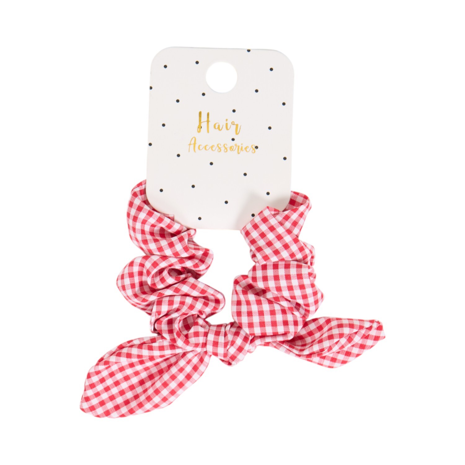 Bow Scrunchie Red Image 2