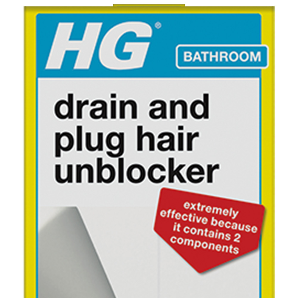 HG Drain and Plug Hair Unblocker 450ml Wilko