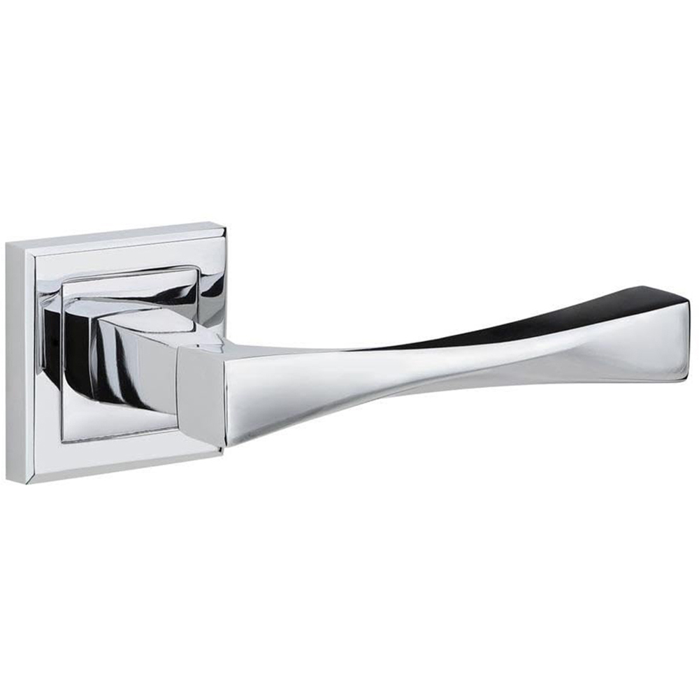 Golden Grace Polished Chrome Astrid Straight Door Handle Set 5 Pack Image 2