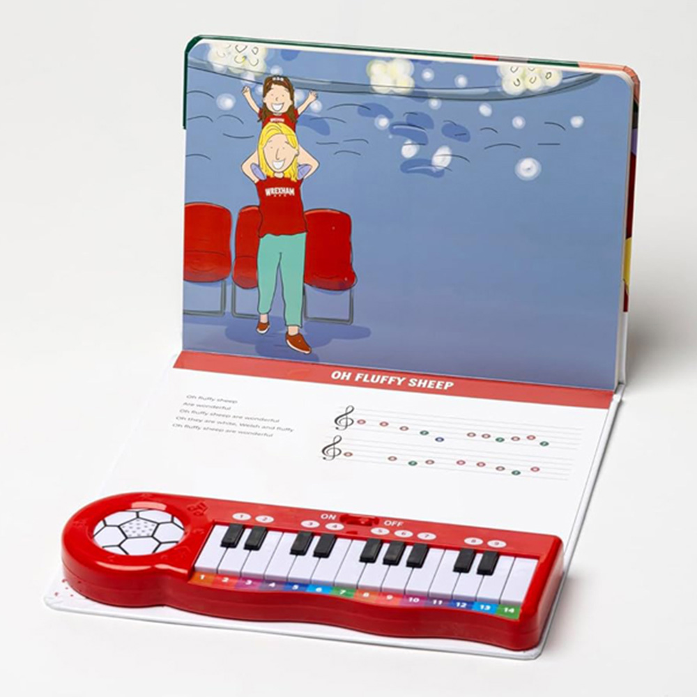 Fans Legacy Wrexham AFC Wrexham Fan Chants Piano Book Image 4