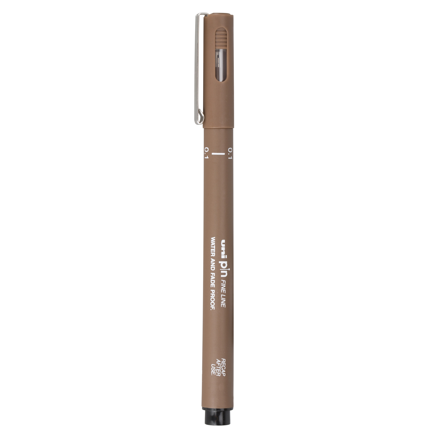 Uniball Pin Fine Liner Drawing Pen - Sepia / 0.1mm Image 1