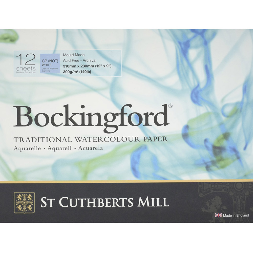 Bockingford Gummed Water Colour Pad  - 23cm Image