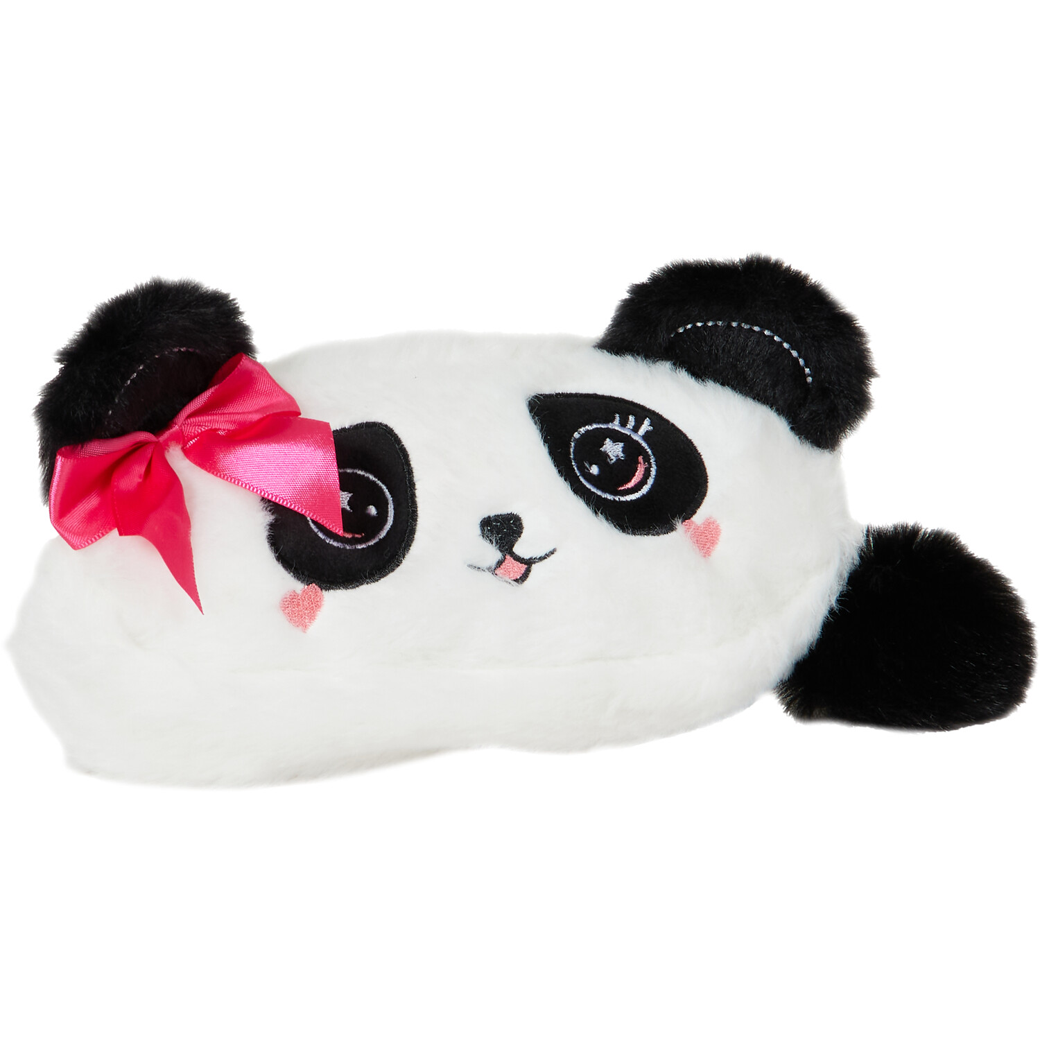 Panda Plush Pencil Case - White Image 3