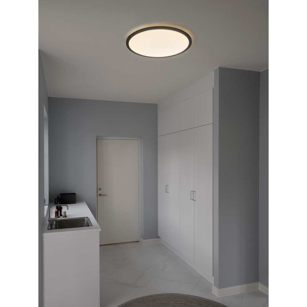 Nordlux Oja 60 3200 Lumens 2700K 3-Step Black Ceiling Light Image 2