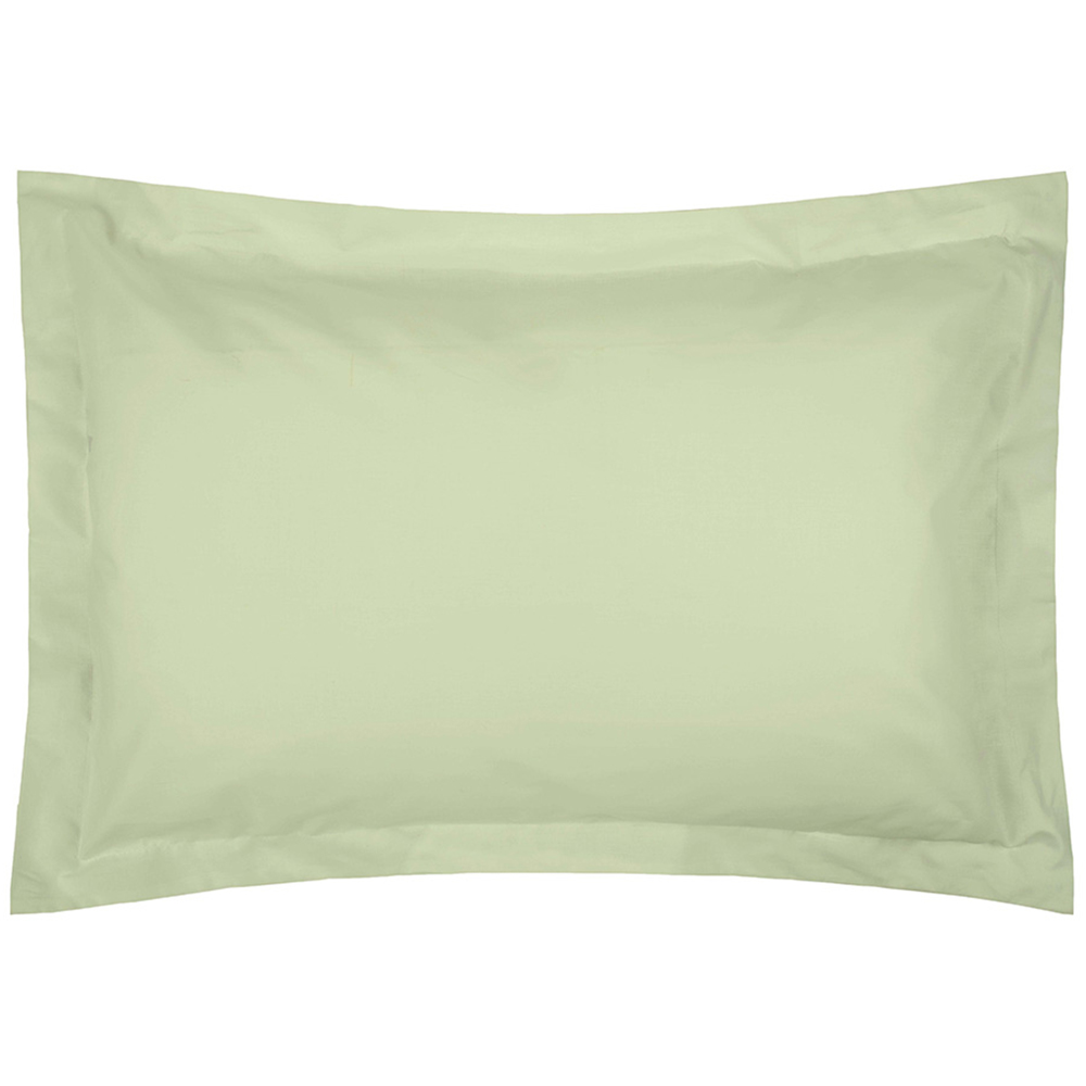Serene Oxford Olive Pillowcase Image 1
