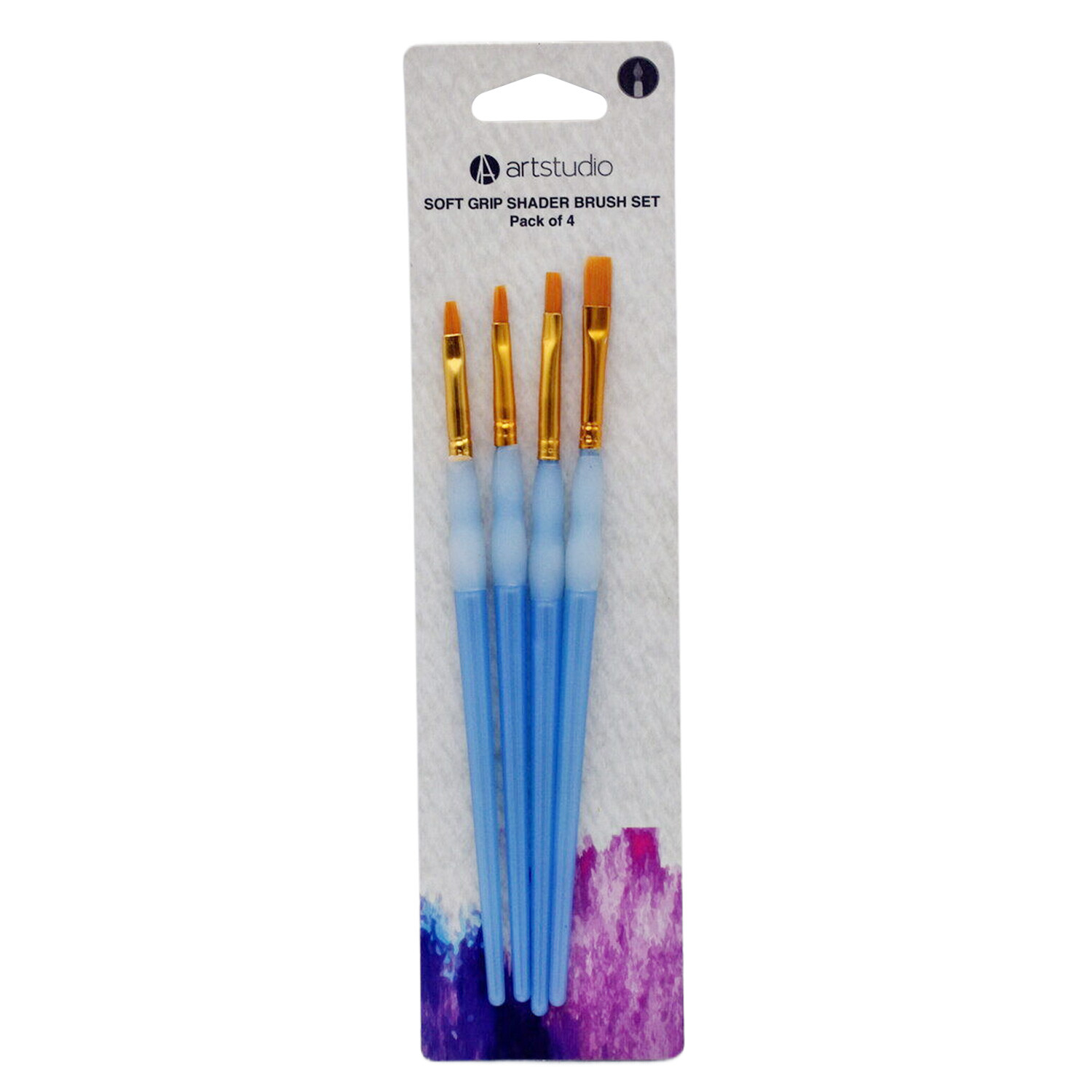 Art Studio Soft Grip Shader Brush Set Image
