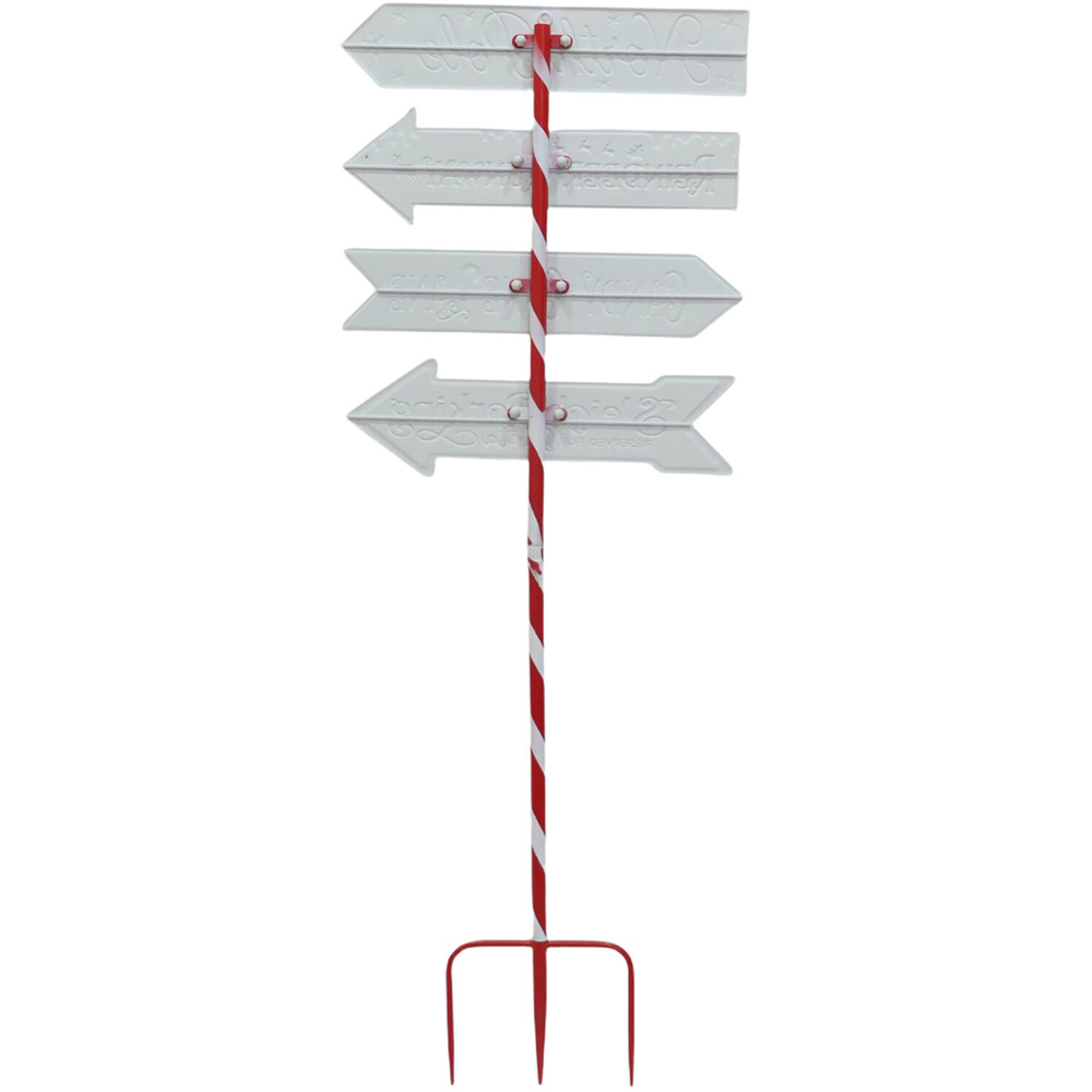 Santa's Signpost Stake Image 3