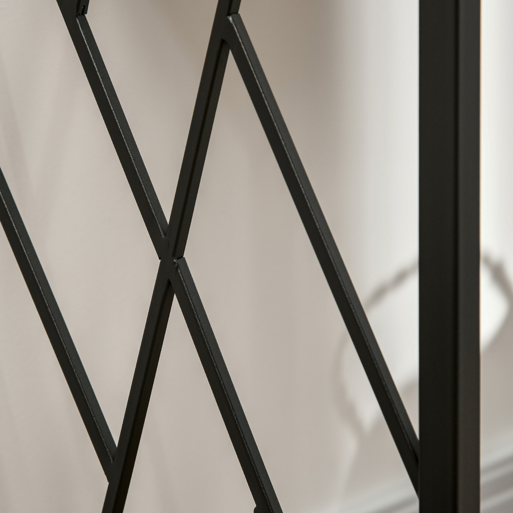 Portland Black and Grey Long Top Console Table Image 3