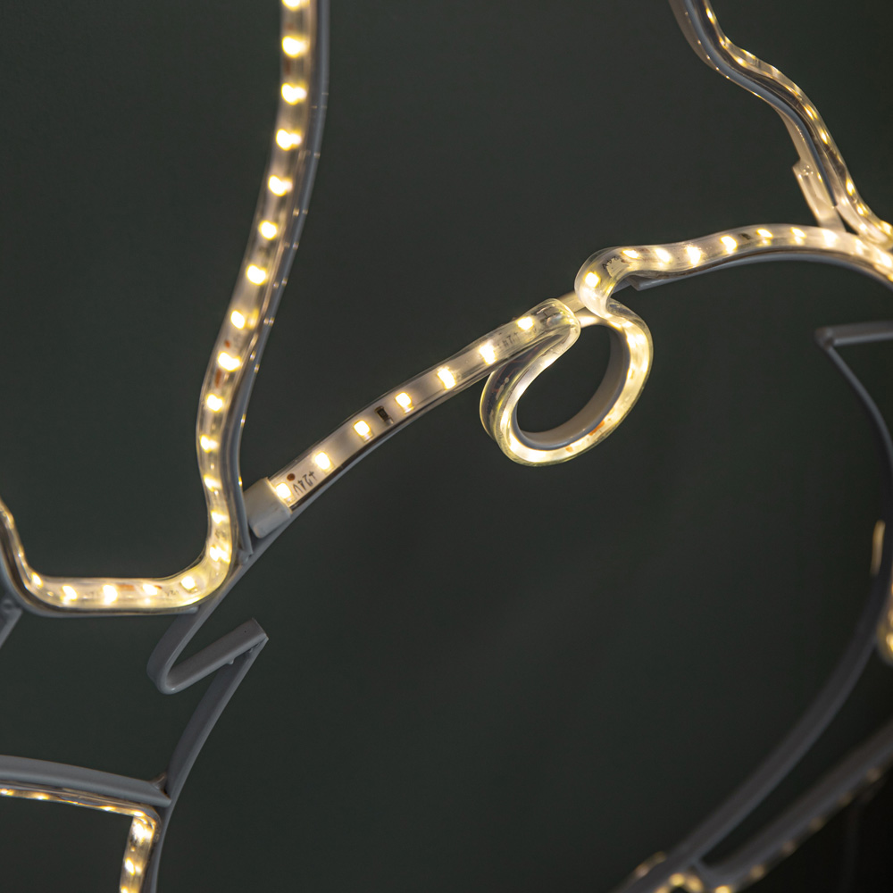 Samuel Alexander 205 Warm White LED Hanging Gonk Silhouette Christmas Decoration 46cm Image 5