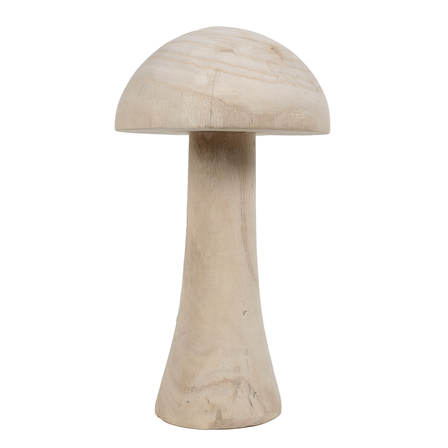 Wooden Mushroom Ornament - Natural Image 1