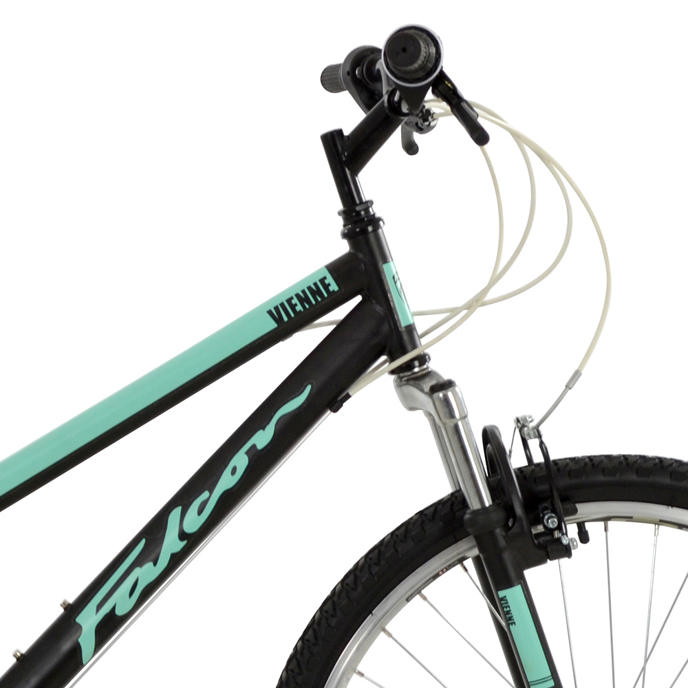 Falcon Vienne 26 inch Black and Sky Blue Mountain Bike Image 2