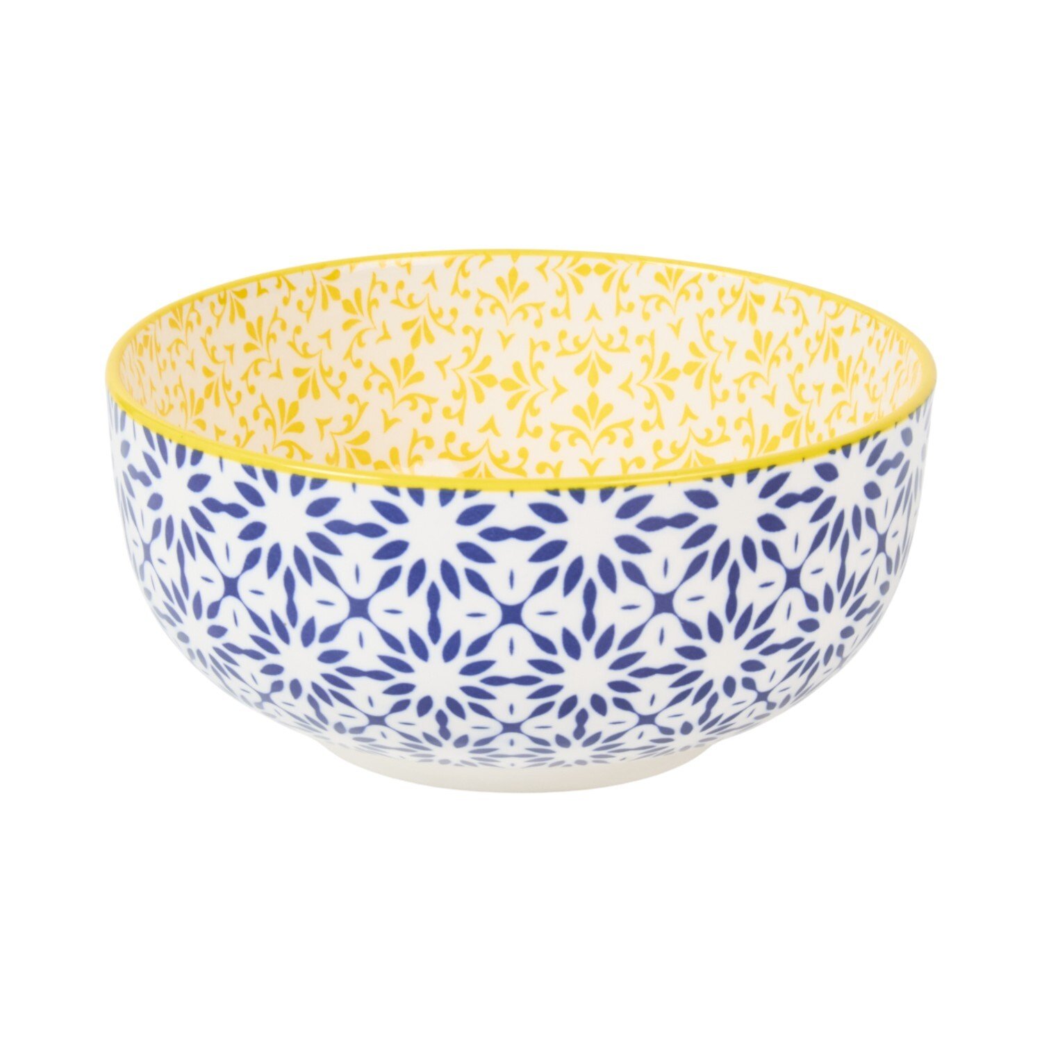 Azalia Pad Print Bowl Yellow Image 4