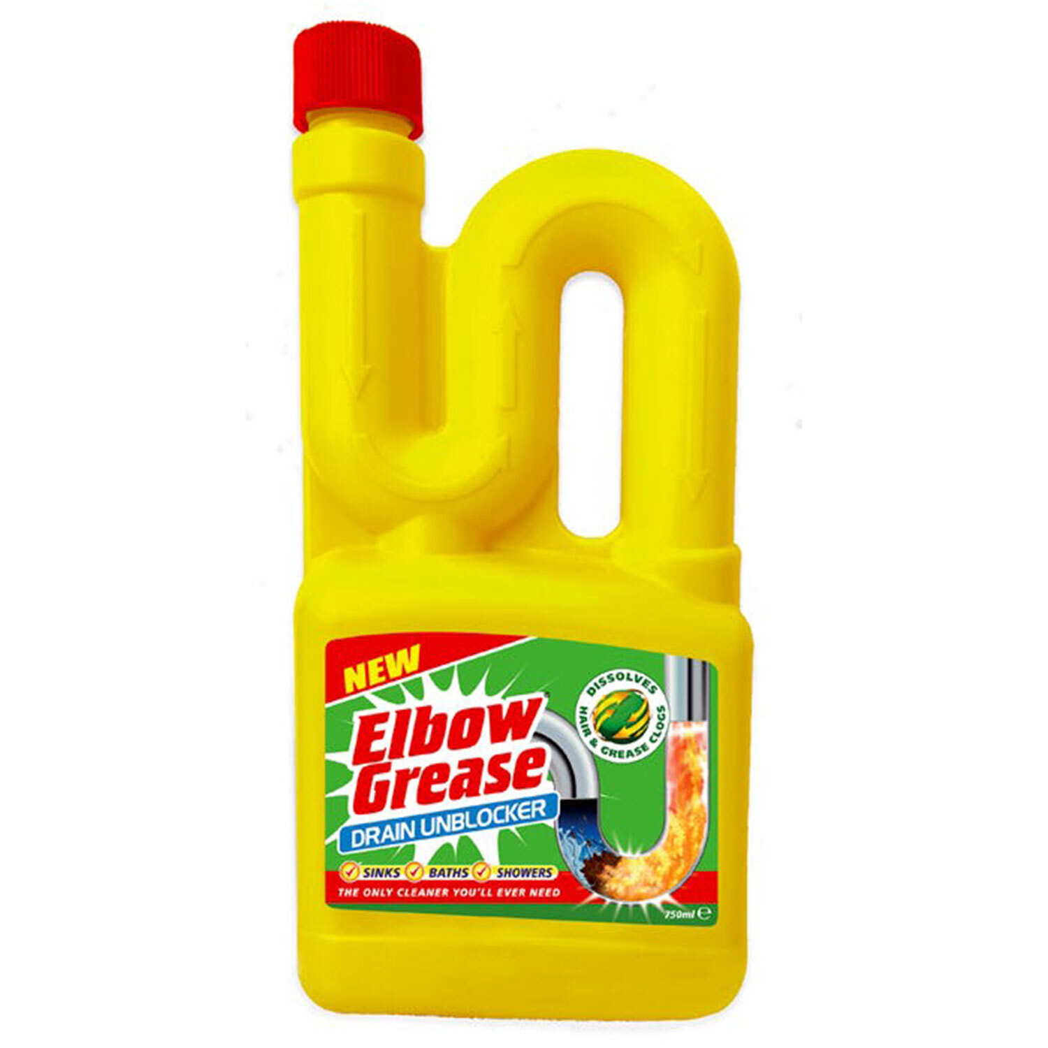 Elbow Grease Drain Unblocker 750ml Image