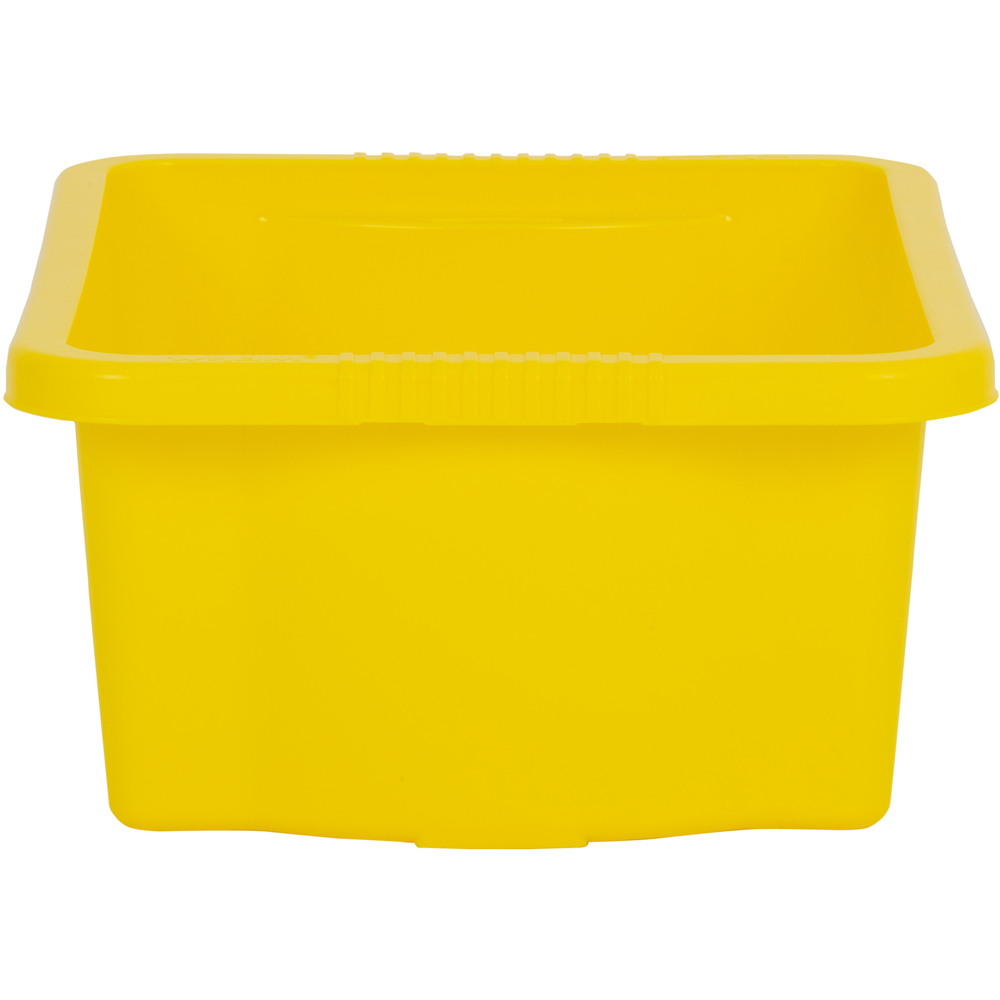 Wham 16L Yellow Stackable Storage Box 4 Pack Image 3