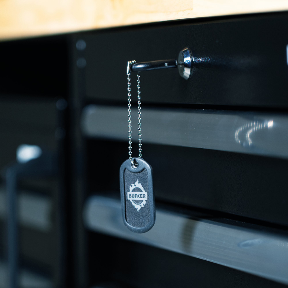 BUNKER 5 Drawer Black Modular Tool Cabinet Image 6