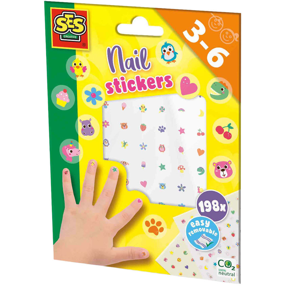 SES Creative Nail Art Sticker Set Image 1