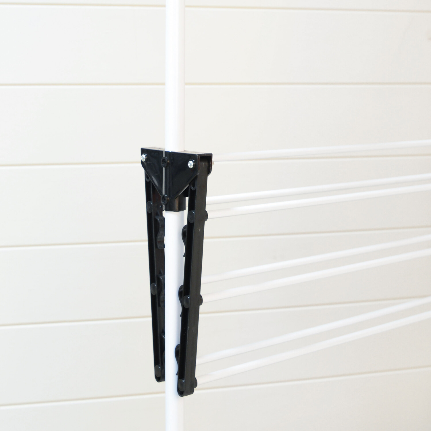 My Home 3 Tier Upright Wheeled Airer Image 2