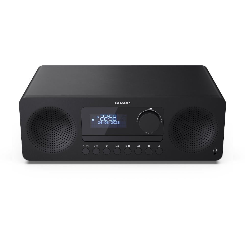 Sharp Tokyo Black Hi Fi All in One Music System Image 4