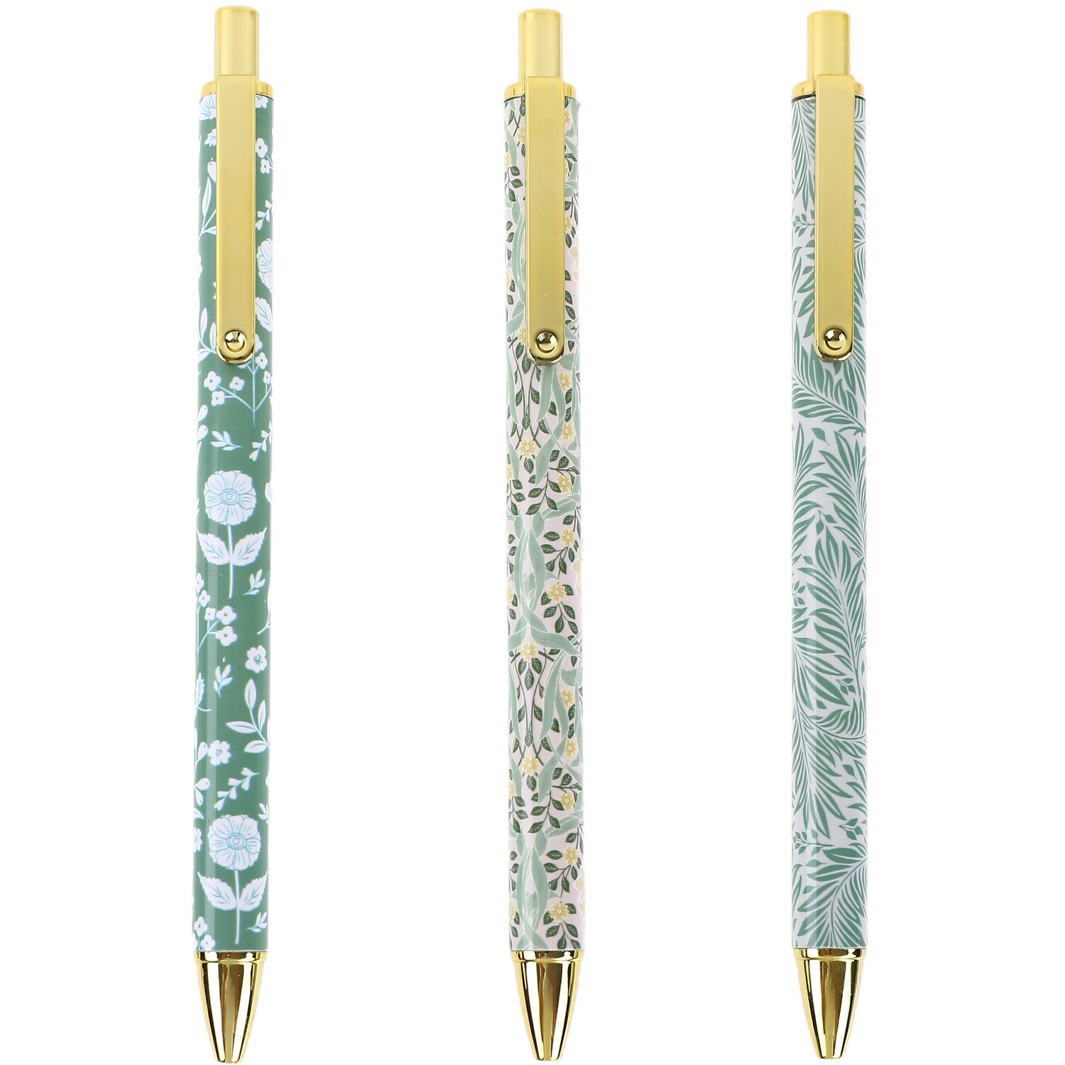 Pack of 3 Modern Floral Pens Image 2