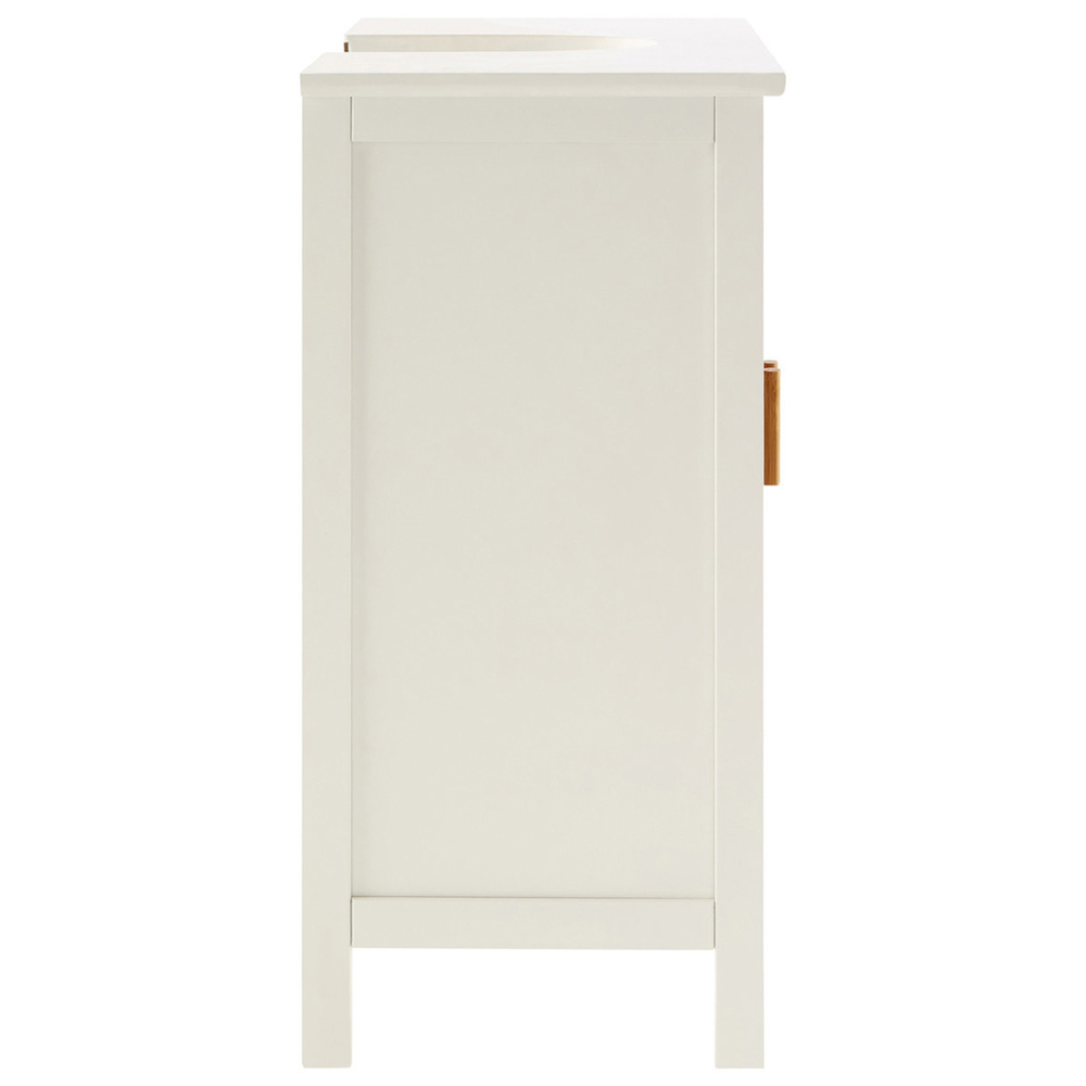 Premier Housewares Double Door and Shelf Under Sink Cabinet Image 4