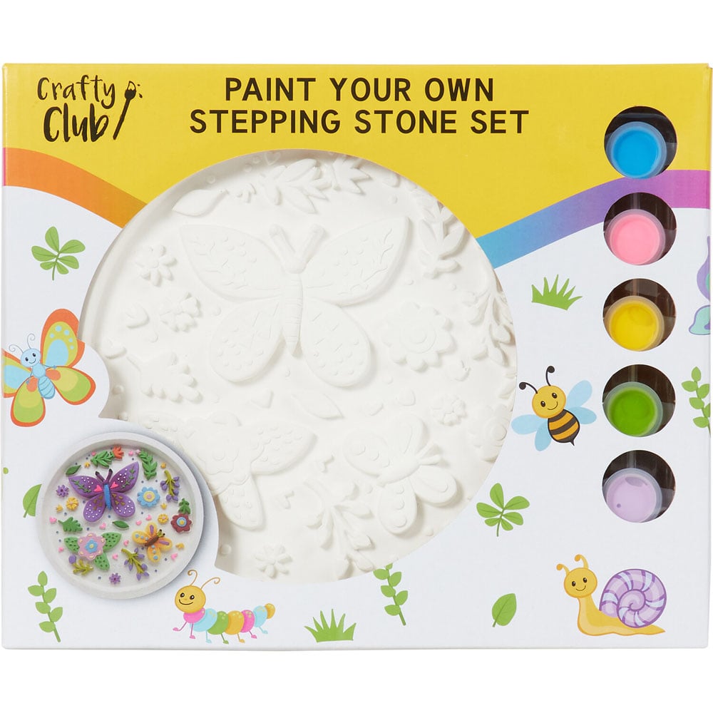 Crafty Club Paint Your Own Stepping Stone Set Image 5