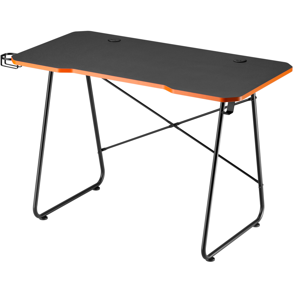 Maplin Gaming Desk Black Image 2