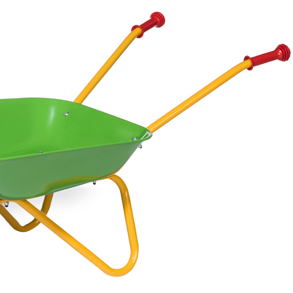 Robbie Toys Green Children's Metal Wheelbarrow Image 4