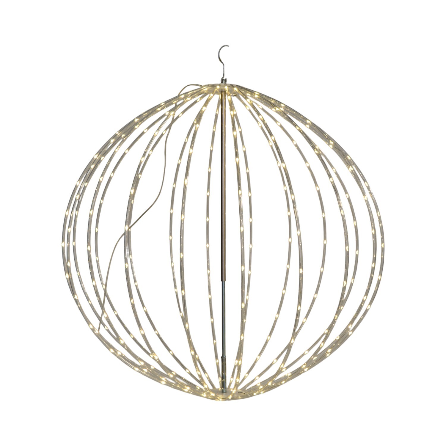 160 LED Hanging Christmas BallWarm White Image 1