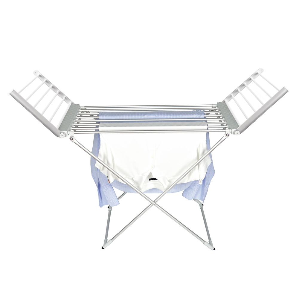 Status Portable Heated Clothes Airer with Wings Image 1