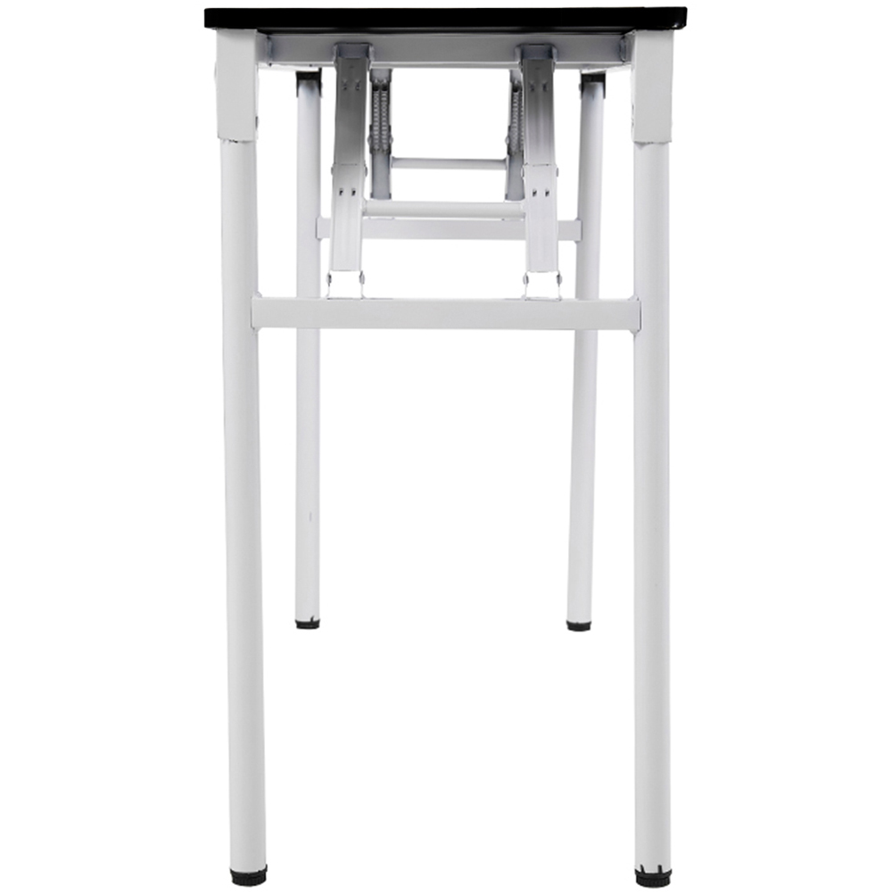 Living and Home Metal Frame Foldable Laptop Desk Black Image 5