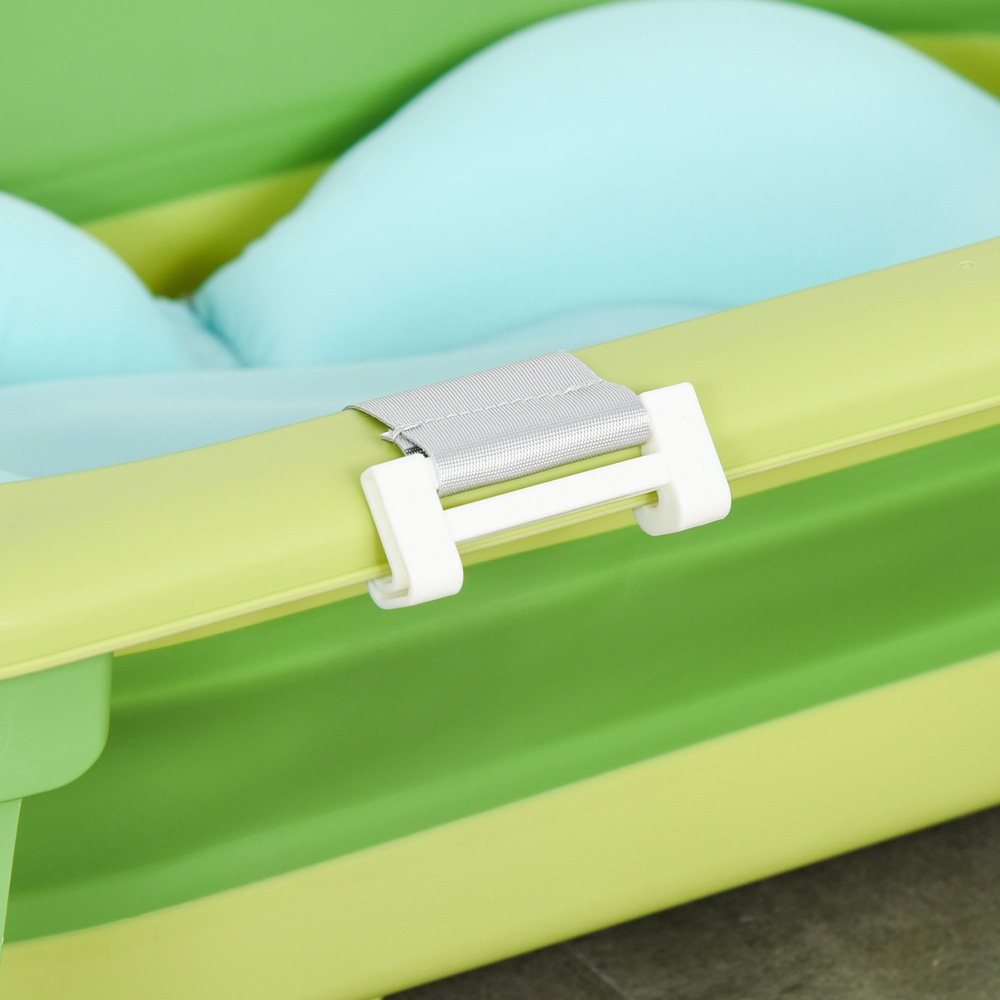 Portland Green Baby Foldable Bath Tub Image 7