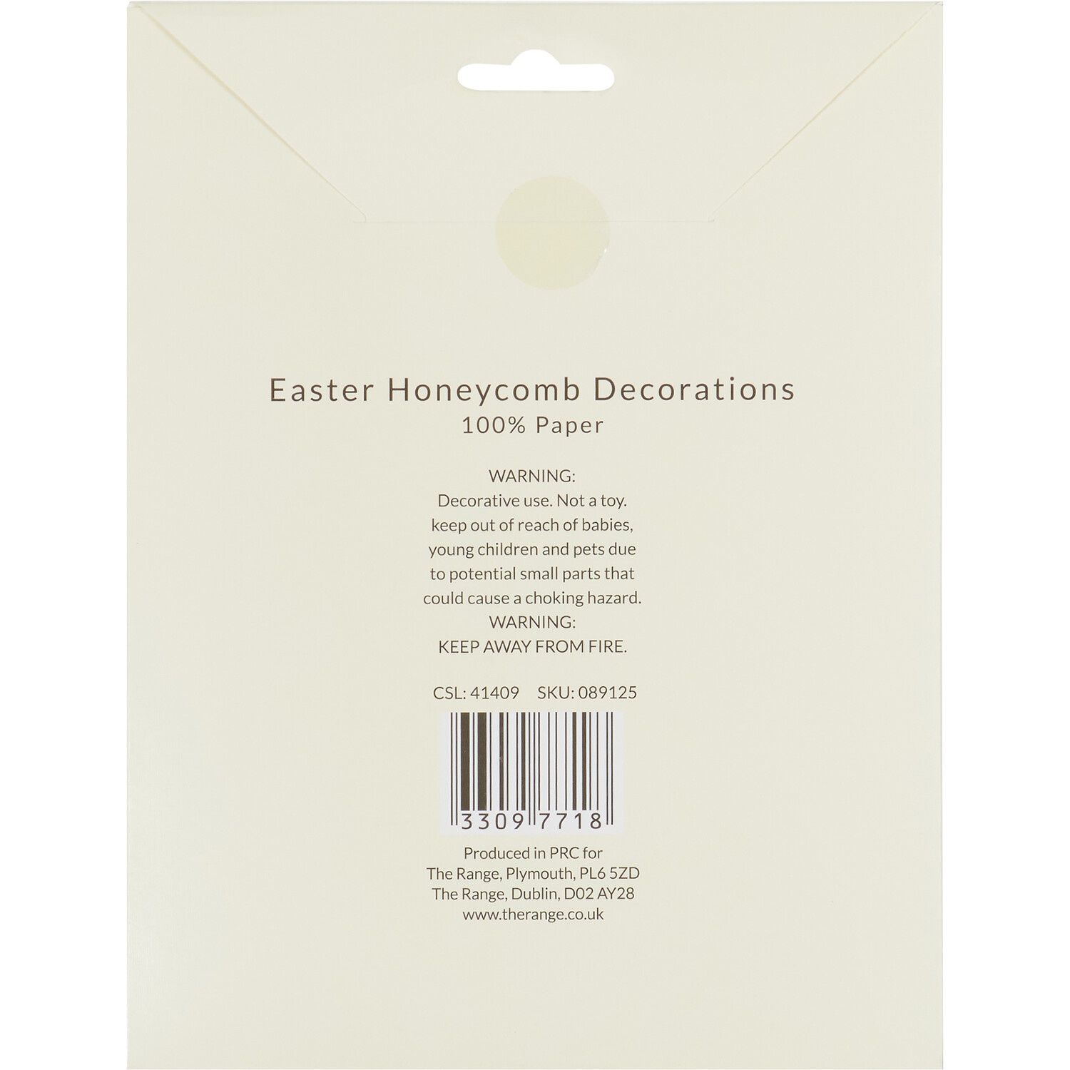 Easter Honeycomb Decoration 3 Pack Image 9