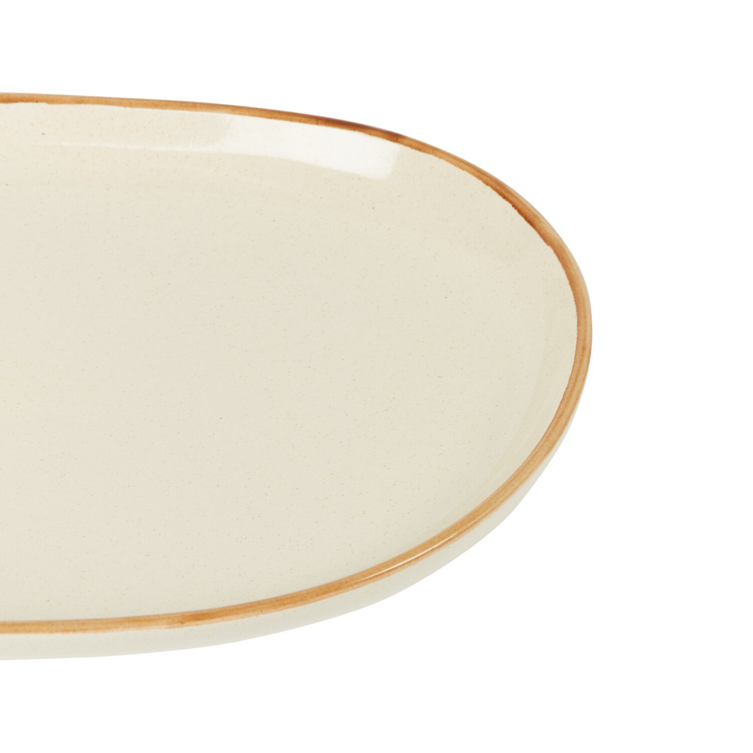 Sesame Speckle Stoneware Platter - Oatmeal and Sesame Image 4