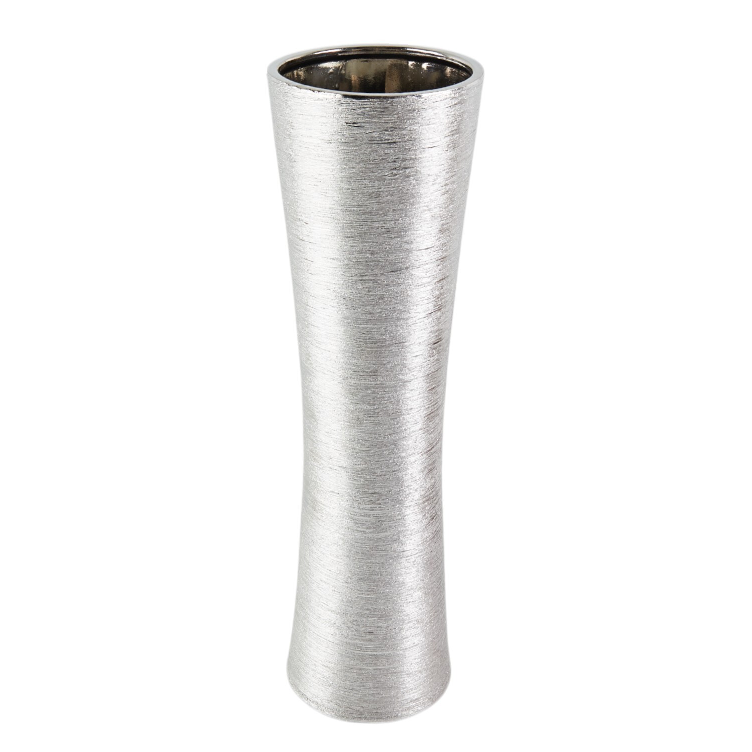 Silver Glimmer Vase - Silver Image 2