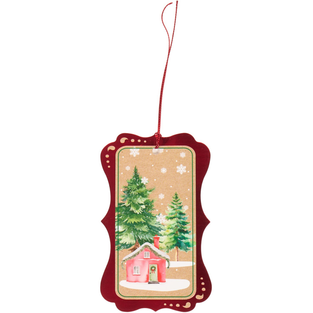 Pack of 12 Traditional Kraft Gift Tags Image 2