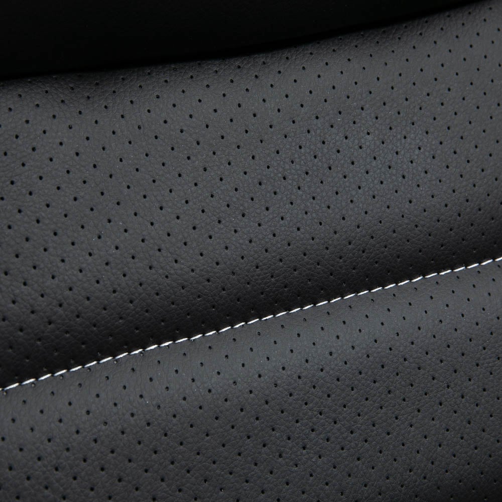 Portland Black PU Leather Swivel High Back Office Chair Image 6