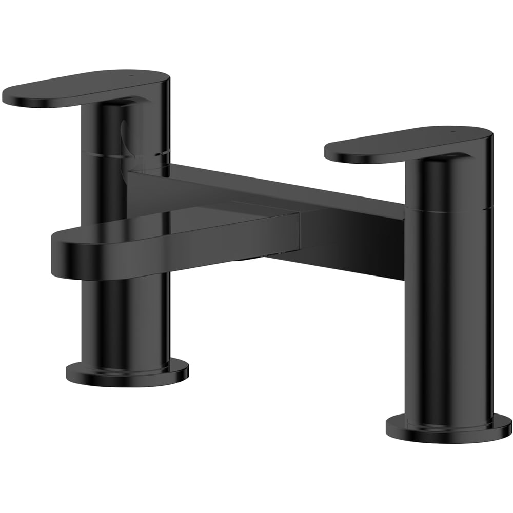 nuie Matt Black Bath Filler Image 1