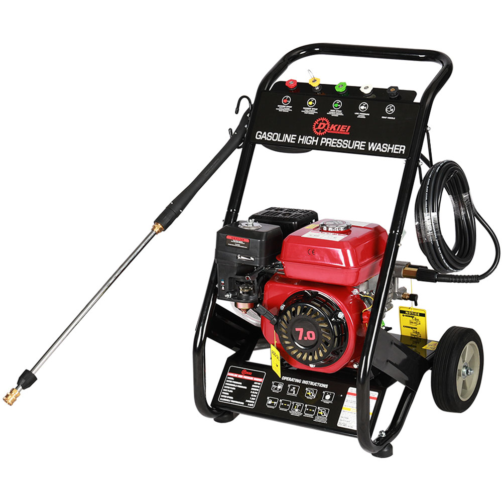 Living and Home 7.0HP Petrol Water Pressure Washer with Spray Gun Image 1