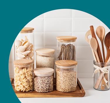 student kitchen storage