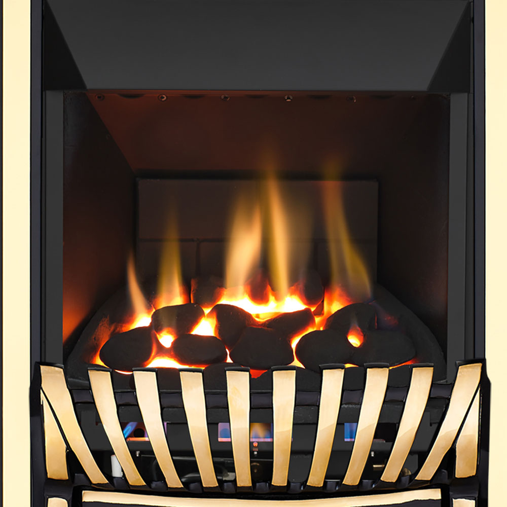 Focal Point Elegance Antique Inset High Efficiency Fingerslide Gas Fire Image 2