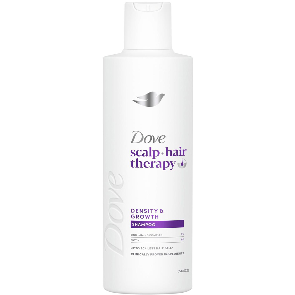 Dove Scalp+Hair Therapy Biotin Amino Complex Density and Growth Shampoo 250ml 6 Pack Image 2