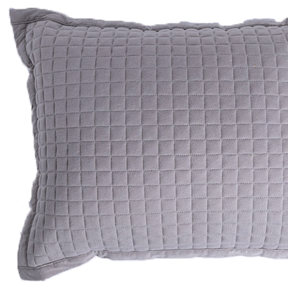 Serene Grey Crompton Cobalt Cushion 40 x 50cm Image 2