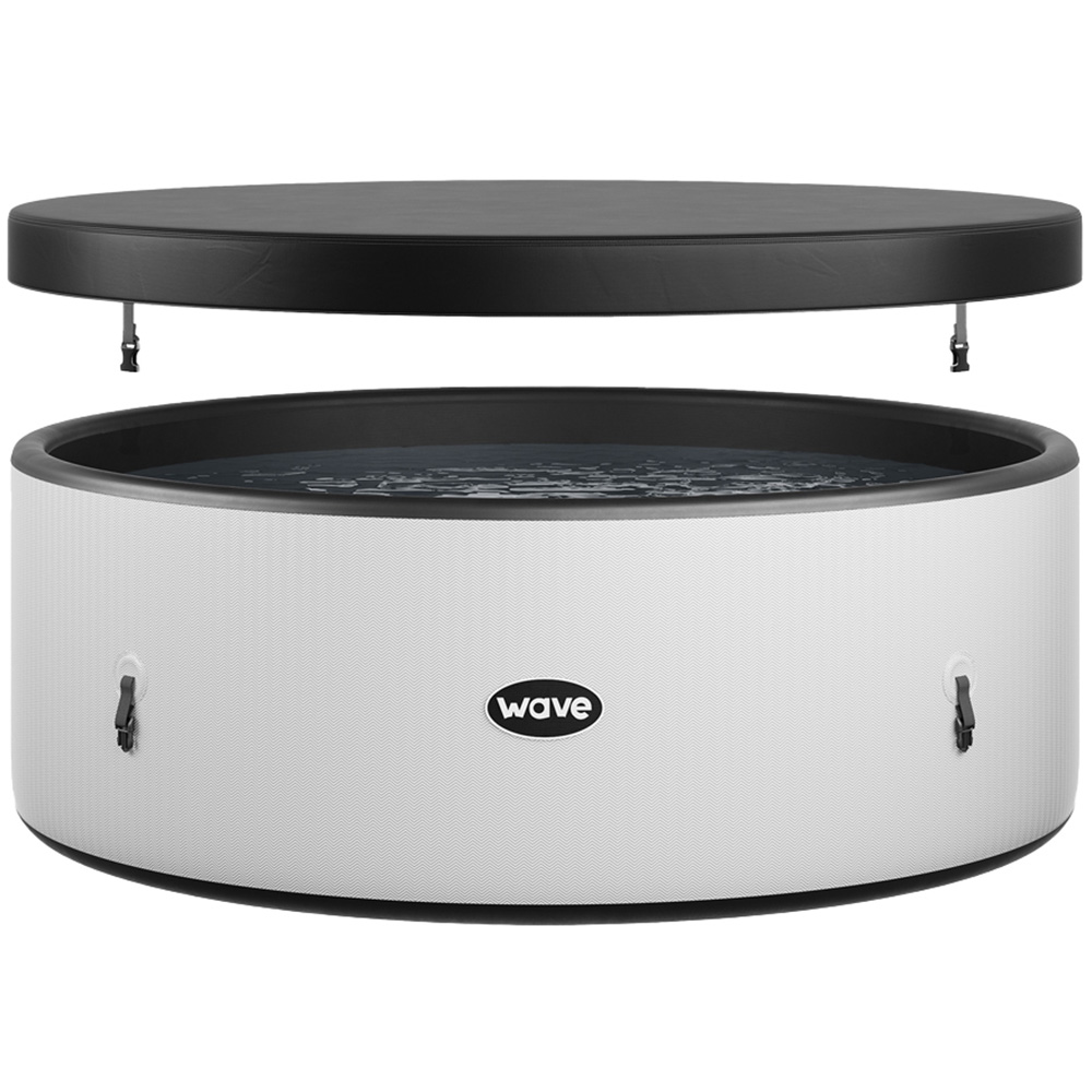 Wave Ontario 6 Person Herringbone Round Drop Stitch Hot Tub Image 3
